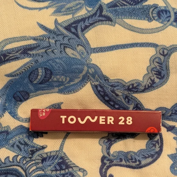 Tower 28 Beauty JuiceBalm Vegan Tinted Lip Balm In Shade Drink - New In Box - Picture 7 of 12